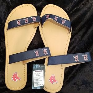 🆕️ Boston Red Sox Women's Sandals Size L (9-10)